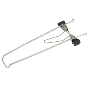 Federklappe Racktime Clampit Edelstahl