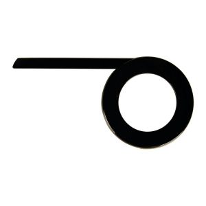 Herrmans Slyde Kettenschutz (42-44Z | Ø140mm | schwarz matt | ohne Aussparung)