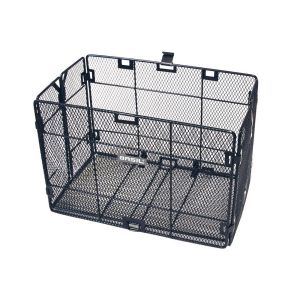 Basil Catania Rad-Klapp-Korb (33x23x20cm | schwarz)