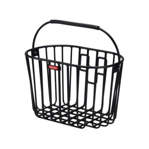 Vorderradkorb KLICKfix Alumino schwarz