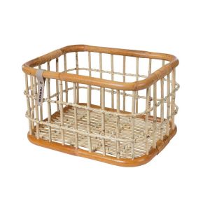 Basil Green Life Rattan L Fahrradkorb (natur braun)