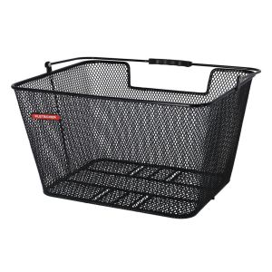 Hinterradkorb schwarz