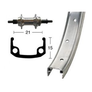 Bike-Parts Hinterrad 26x1.9 Alu-Schr.ZKR 6/7 für Starr 36L