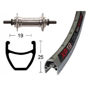 Bike-Parts Vorderrad 28x1.75 Alunabe Starr 36L Exal XP-19