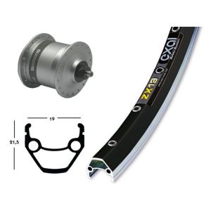 Bike-Parts Vorderrad 28x1.75 Nabendynamo DH3N31 SSP 36L Exal ZX 19