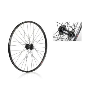 XLC Vorderrrad 27.5" 6-Loch (TA 15 32Loch 110mm (Rodi Ready 25 DISK | schwarze Speichen)