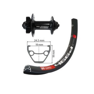 Bike-Parts Vorderrad 29" XLC 6-Loch SSP 32L DT iss D466 DISK