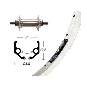 Bike-Parts Vorderrad 28x1.75 Alunabe Starr 36L Rigida Zac 19