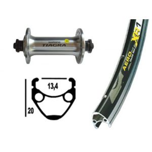 Bike-Parts Vorderrad 13-622 Tiagra SSP 32L Exal XR-1 o.Ösen DD