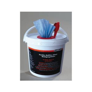 ZVG Wiper Bowl feuchte Reinigungstücher Spendereimer (72 Multitex Tücher)