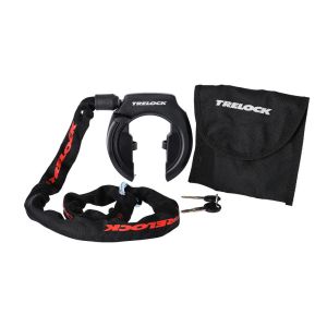 Trelock RS351 + ZR355 Rahmenschloss mit Kette (schwarz)