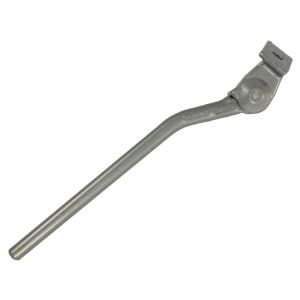 ESGE Seitenständer (28" | 325mm | Erstmontage | silber)