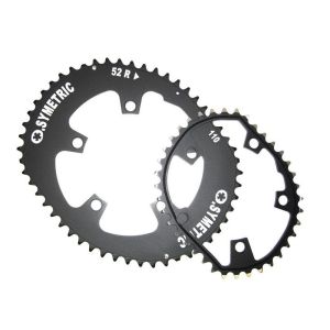 Diverse Kettenblatt Kit Osymetric 110mm Standard für Rennrad 52/38 Zähne