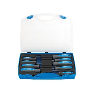 Unior Schrauberdreherset in Kassette 9-teilig Schlitz/PH/PZ