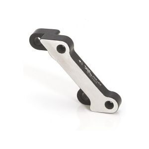 XLC Scheibenbremsadapter für IS-Bremse IS-Gabel Vorderrad Ø203mm Hinterrad Ø180mm BR-X29