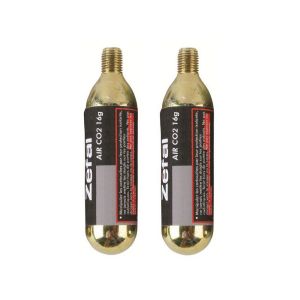 Zefal Ersatzkartusche mit Gewinde 16g 2er Blister