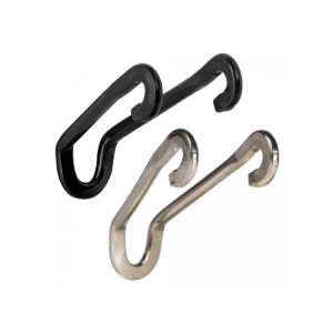 Herrmans Lampenhalter Federgabel (schwarz)