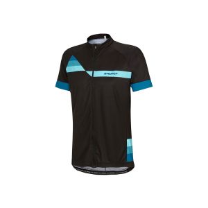 Ziener Cardo Full Zip Fahrradtrikot Herren (schwarz / blau)