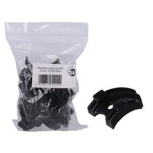 Westphal 842/02 Bowdenzugführung (schwarz | 2-fach für Tretlager | 25 Stück)