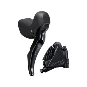 Shimano Scheibenbremse GRX RX 400 (Vorderrad | links | 1000mm | mit Hebel STRX400 | hydraulisch)