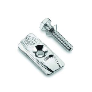 Ursus Adapterplatte für Zweibeinständer (silber | Schraube M10x75)