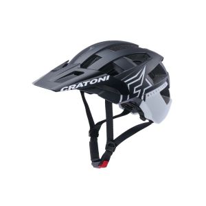 Cratoni AllSet Pro Fahrradhelm (schwarz / mattweiß)