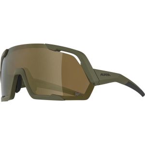 Alpina Rocket Q-Lite Sonnenbrille (olive | Gläser bronze verspiegelt)