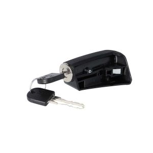 AXA Akkuschloss für Yamaha Downtube (inkl. Kunststoffgehäuse | schwarz)