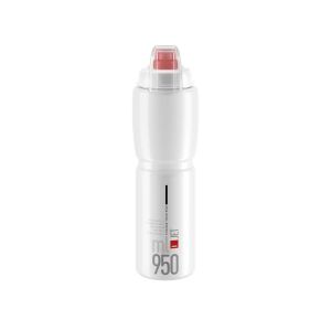 Elite Jet Plus Trinkflasche (950ml | klar / rot | Polyethylen)