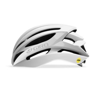 Giro Syntax MIPS Fahrradhelm (mattweiß / silber)