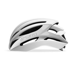 Giro Syntax Fahrradhelm (mattweiß / silber)