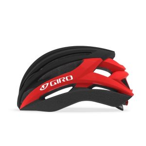 Giro Syntax Fahrradhelm (mattschwarz / hellrot)