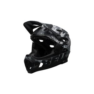 Bell Super DH Spherical Camo Fahrradhelm (matt / gloss schwarz)