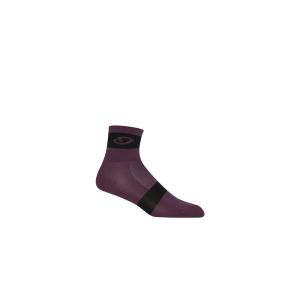 Giro CompRacer Fahrradsocken (rosa / lila)