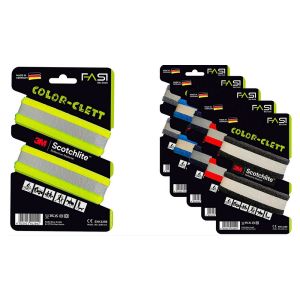 Fasi Color clett Hosenklettband (rot oder gelb)