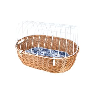 Aumüller XXL rear wheel animal basket XXL (white / brown)