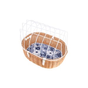 Aumüller 11 / 975 / 7 front wheel animal basket 50x35x40cm Sp.FE-Bike (brown)