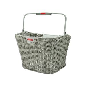 Rixenkaul Structura Retro Vorderradkorb (grau)