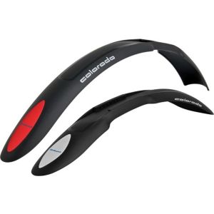 Polisport Colorado Junior clip-on wheel protection set 20-24“ (black)