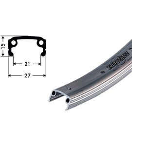 Schürmann Aluminum rim AS32 21-559 Si 36l (silver)