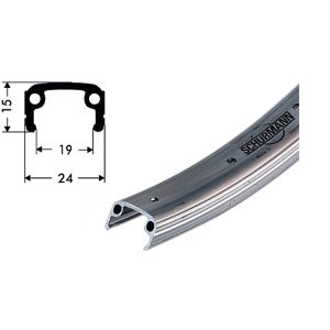 Schürmann Aluminum rim Airline 1 19-622 Si 36l (silver)