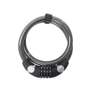 Contec Numbers cable lock EcoLoc 85cm x 15mm (black / grey)