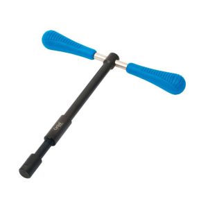 Cyclus Reibahlenhalter (silber / blau)