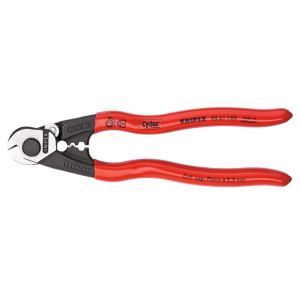 Knipex Drahtseilschere bis 6mm (schwarz / rot / silber)