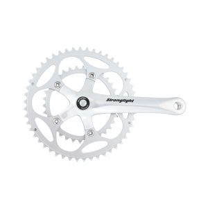Stronglight Impact Compact Crank Set (170mm | 50 / 34 Teeth | silver)