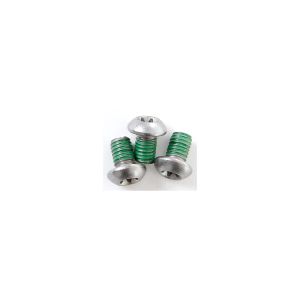 Truvativ screw set (green / silver)