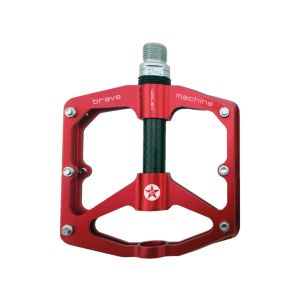 Brave Freeride Carbon Plattform-Pedal (rot)