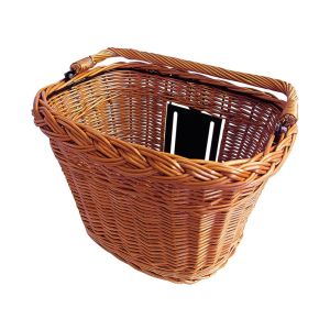 Basil Basimply II Wicker Vorderradkorb (braun)