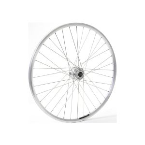 Contec Classic Z19 Front Wheel 28“ (19-622 | DV | 36H | silver | Shimano DH-3D32 | Hollow Axle | 6H | 2,00 Niro | 284mm)