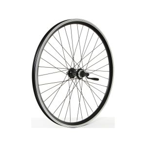 Rodi Airline 1 Front Wheel 24“ (19-507 | DV | 36H | black | Shimano TX-505 | Hollow Axle | CL | 2,00 black | 228mm)